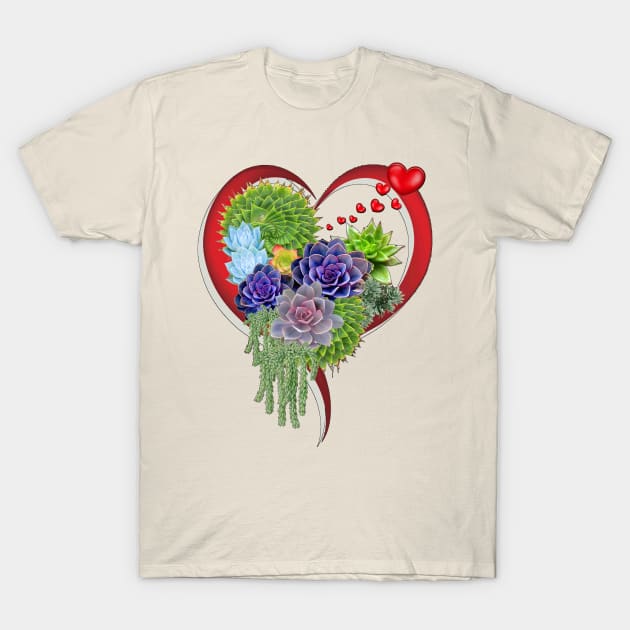 Succulent lovers T-Shirt by Just Kidding by Nadine May